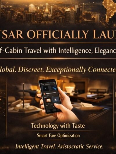 FareTsar Officially Launches; Redefining Front-of-Cabin Travel with Intelligence, Elegance & Global Reach
